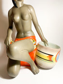 Scultura di Dama Etnica Di C.I.A. Manna Torino Anni 50