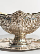 Silver 800 Chiseled Sauceboat XIX - XX Century