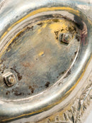 Silver 800 Chiseled Sauceboat XIX - XX Century