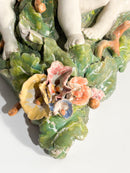 Mensola Attribuita a Ceramiche Minghetti Lavorata e Dipinta a Mano nel 1800