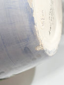 Coppia di Vasi in Ceramiche di Castelli Dipinta Mano Anni 50