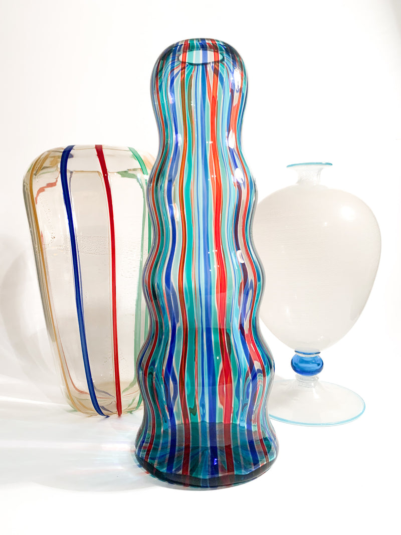 'Arado' Vase by Alessandro Mendini for Venini from 1988