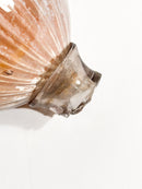 Sfera da Scalinata in Cristallo di Boemia e Base in Ottone XIX Secolo