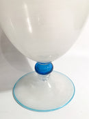 Vaso a Filigrana Modello Veronese in Vetro di Murano di Barovier & Toso Anni 50