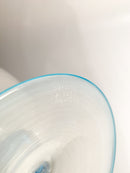 Vaso a Filigrana Modello Veronese in Vetro di Murano di Barovier & Toso Anni 50