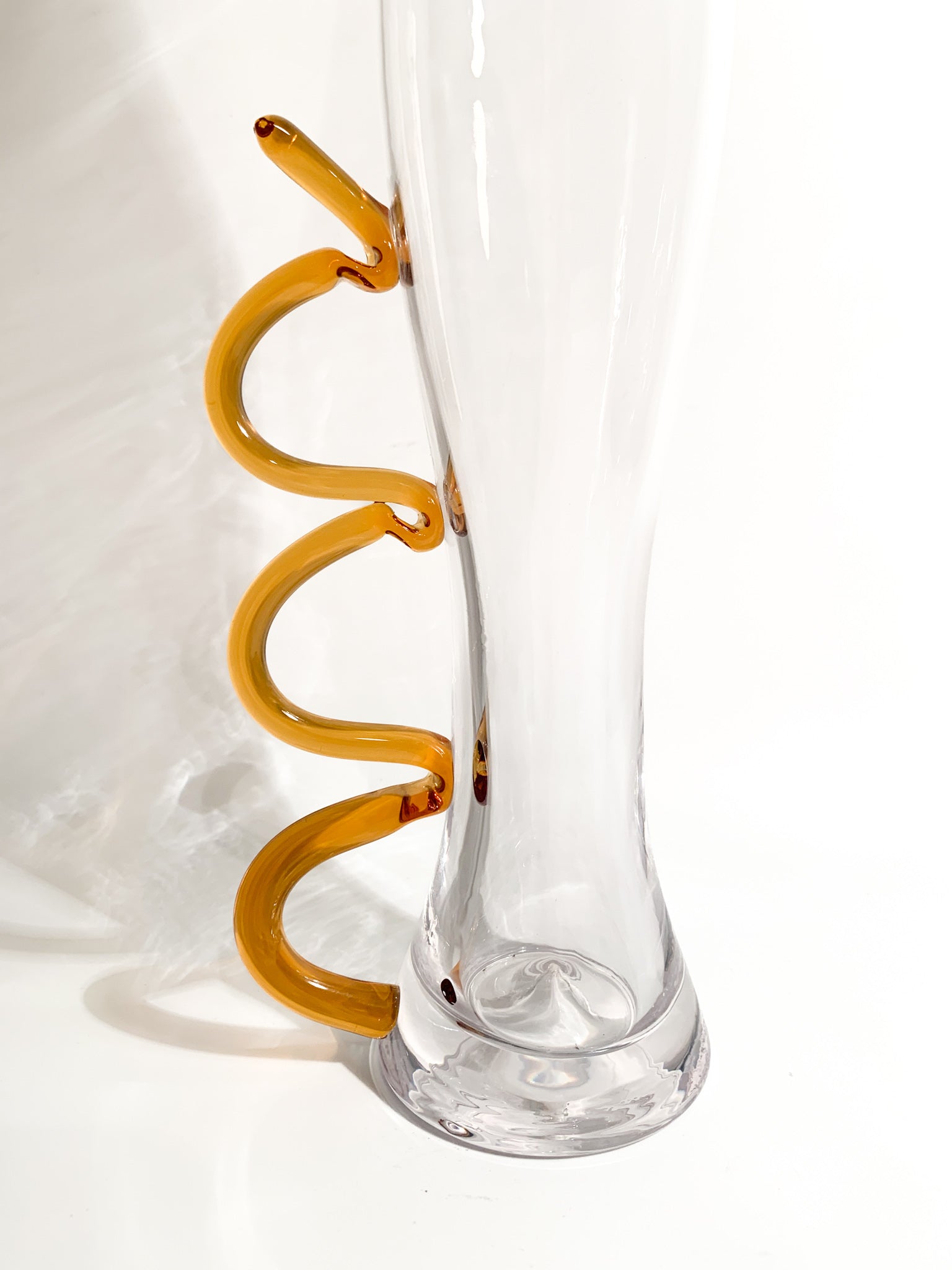 Vaso in Vetro di Murano di Cleto Munari Anni 90