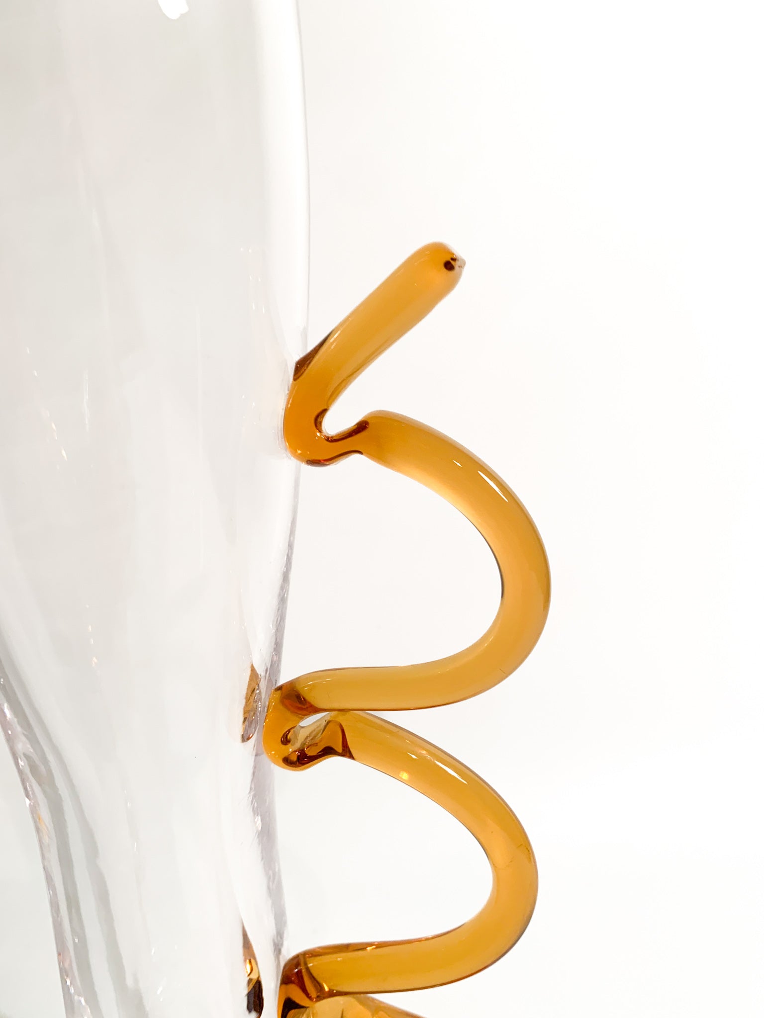 Vaso in Vetro di Murano di Cleto Munari Anni 90