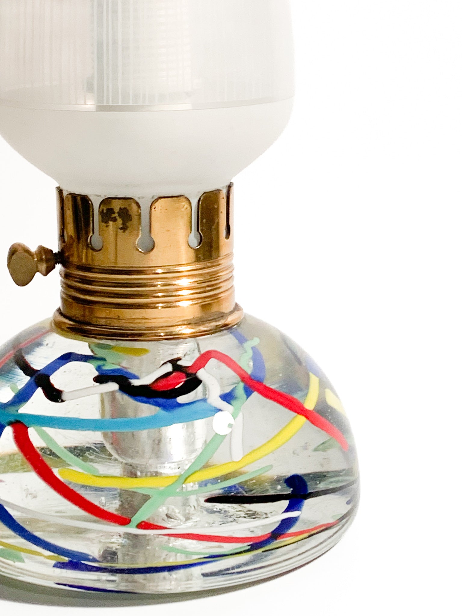 Murano Glass Lamp Attributed to Dino Martens 1950s