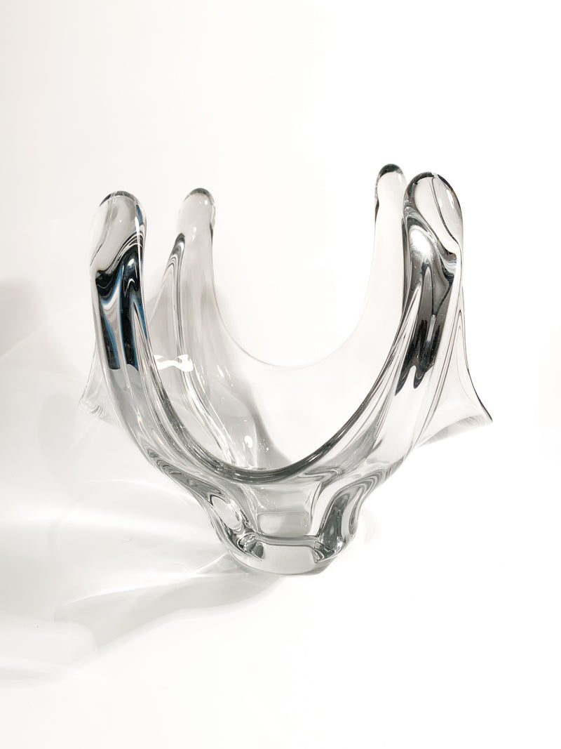 Transparent Crystal Arm Centerpiece form the 1990s