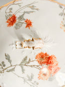 Pair of Limoges Porcelain Soup Tureens Hand-Painted 1960s