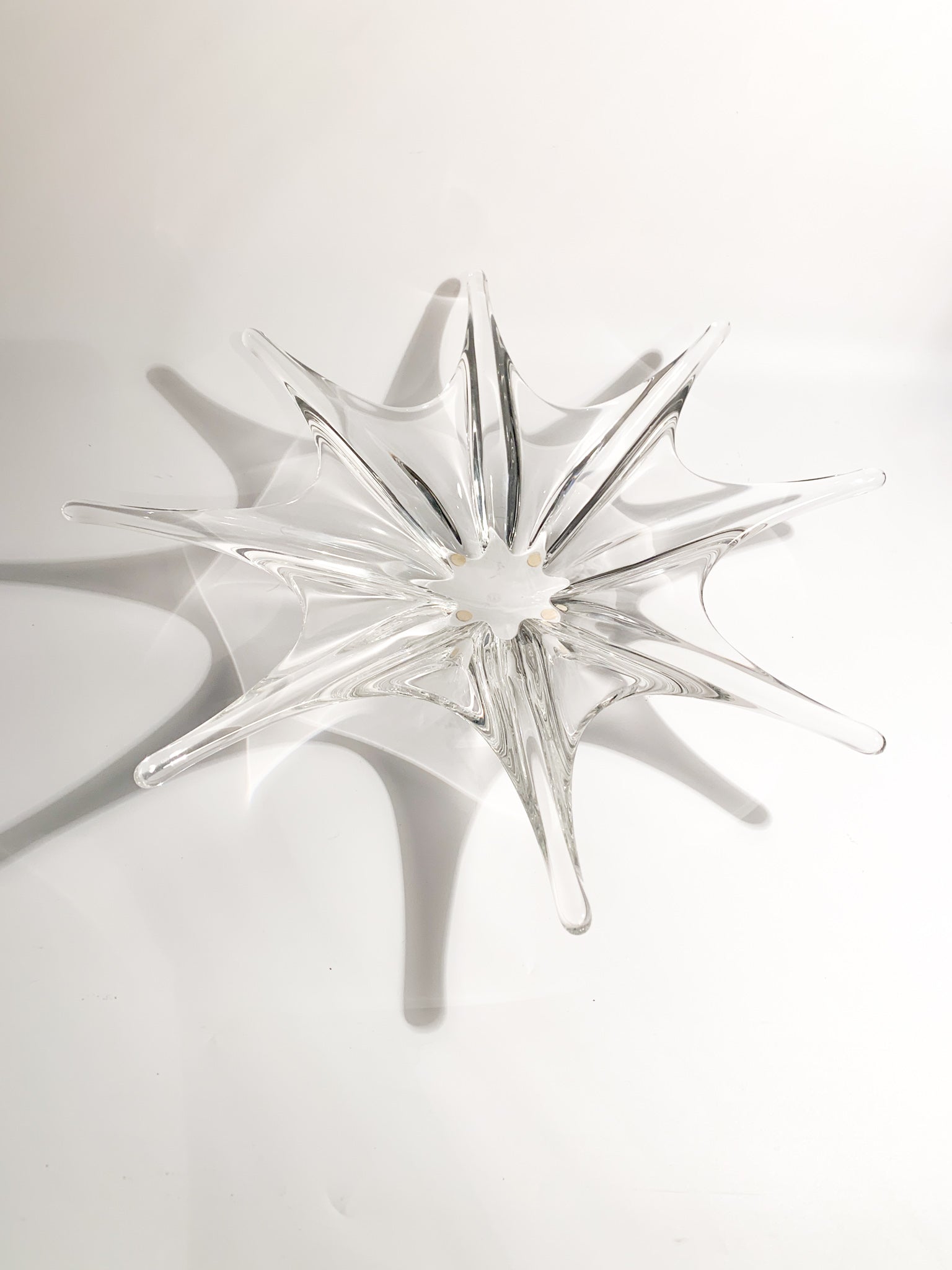 Baccarat Crystal Star Centerpiece from the 90s