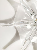 Centrotavola a Stella in Cristallo di Baccarat Anni 90