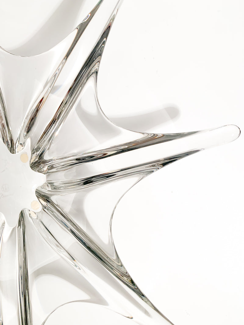 Baccarat Crystal Star Centerpiece from the 90s
