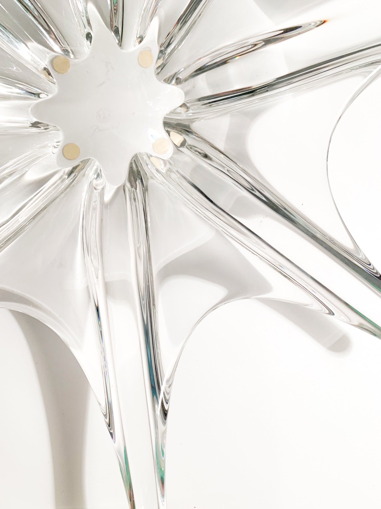 Baccarat Crystal Star Centerpiece from the 90s