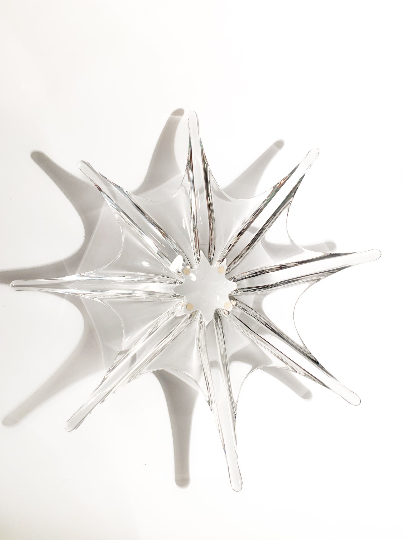 Baccarat Crystal Star Centerpiece from the 90s