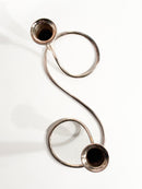 Portacandele in Metallo di Günter Kupetz Wagenfeld per WMF Anni 50