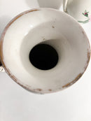 Coppia di Vasi ad Anfora in Porcellana di Meissen Red Rose Primi Novecento