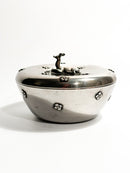 Scatola Art Déco in Argento 800 Anni 30