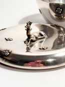 Scatola Art Déco in Argento 800 Anni 30