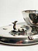 Scatola Art Déco in Argento 800 Anni 30