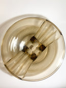 Piatto Centrotavola in Vetro Decò Anni 30