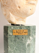 Scultura in Gesso e Base in Marmo di Ygeia Dea della Saluta Anni 60