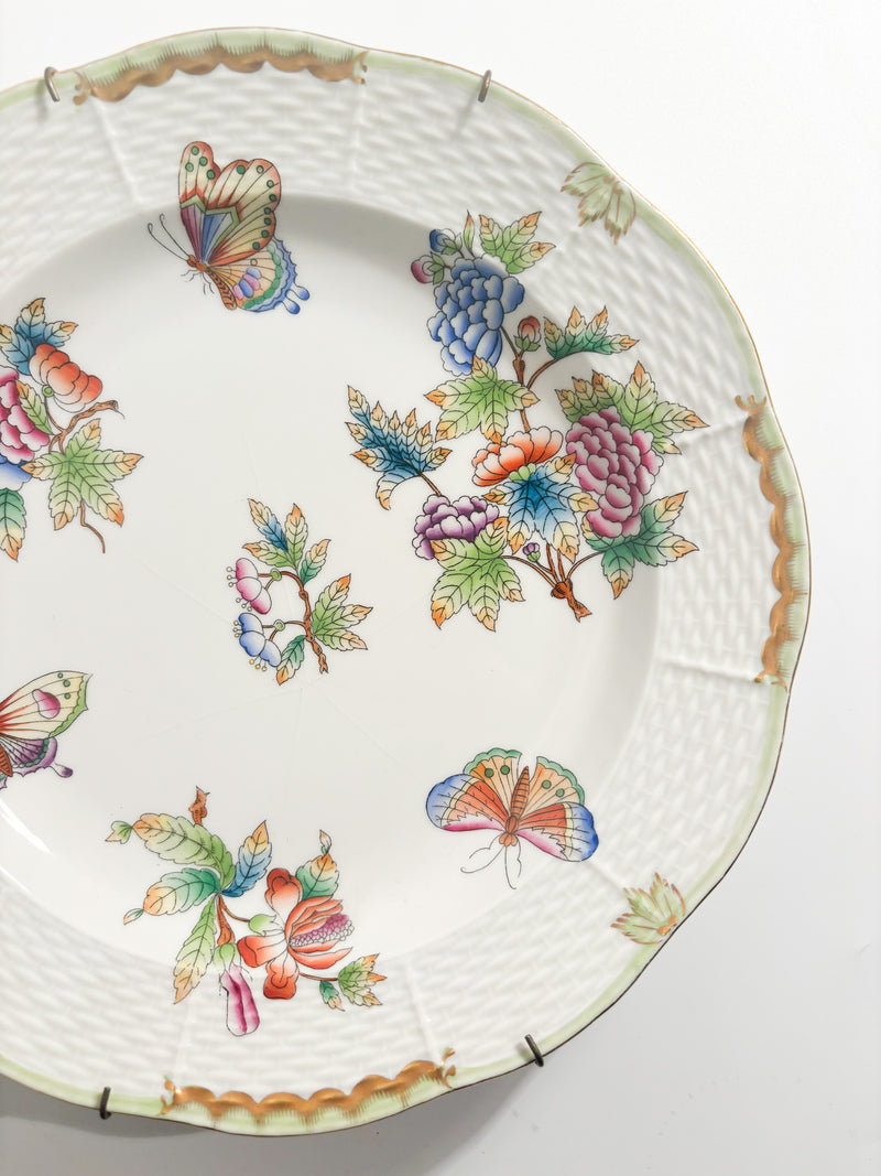 Queen Victoria Herend Porcelain Decorative Plate