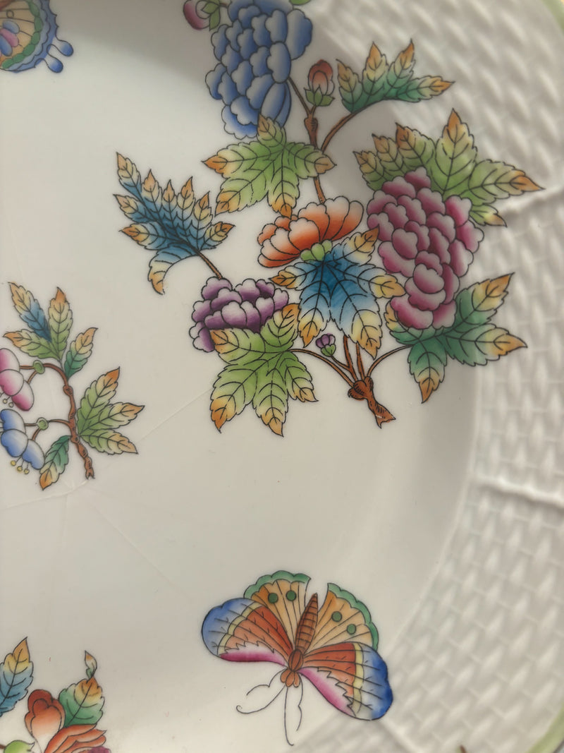 Queen Victoria Herend Porcelain Decorative Plate