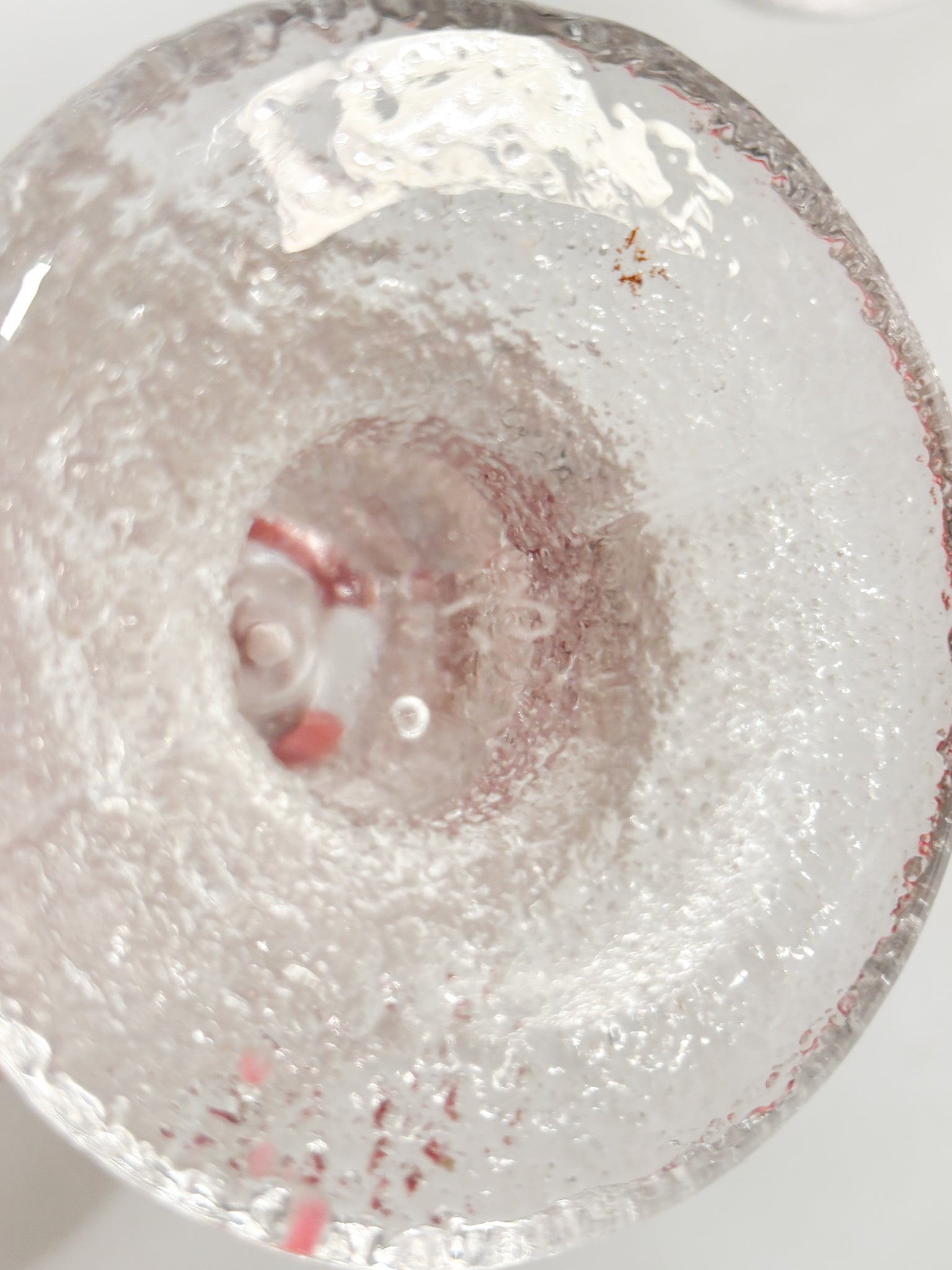 Coppia di Portacandele di Timo Sarpaneva Festivo per Iittala Glass Anni 60