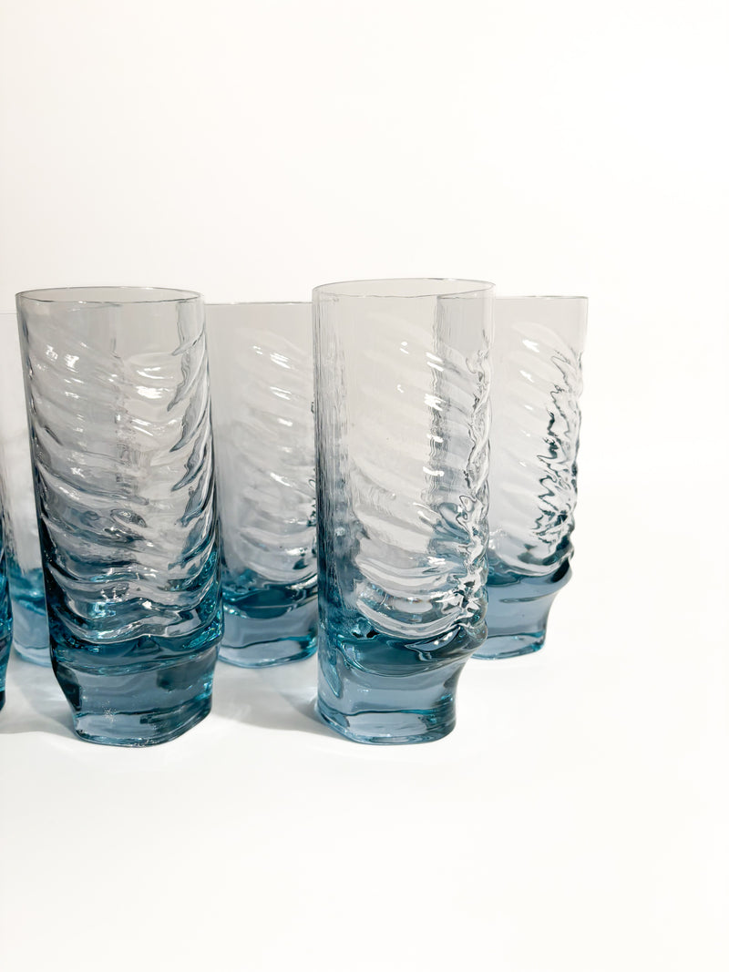 Set of Six Azteca Drink Glasses by Fabio Frontini for Arnolfo di Cambio 1970s