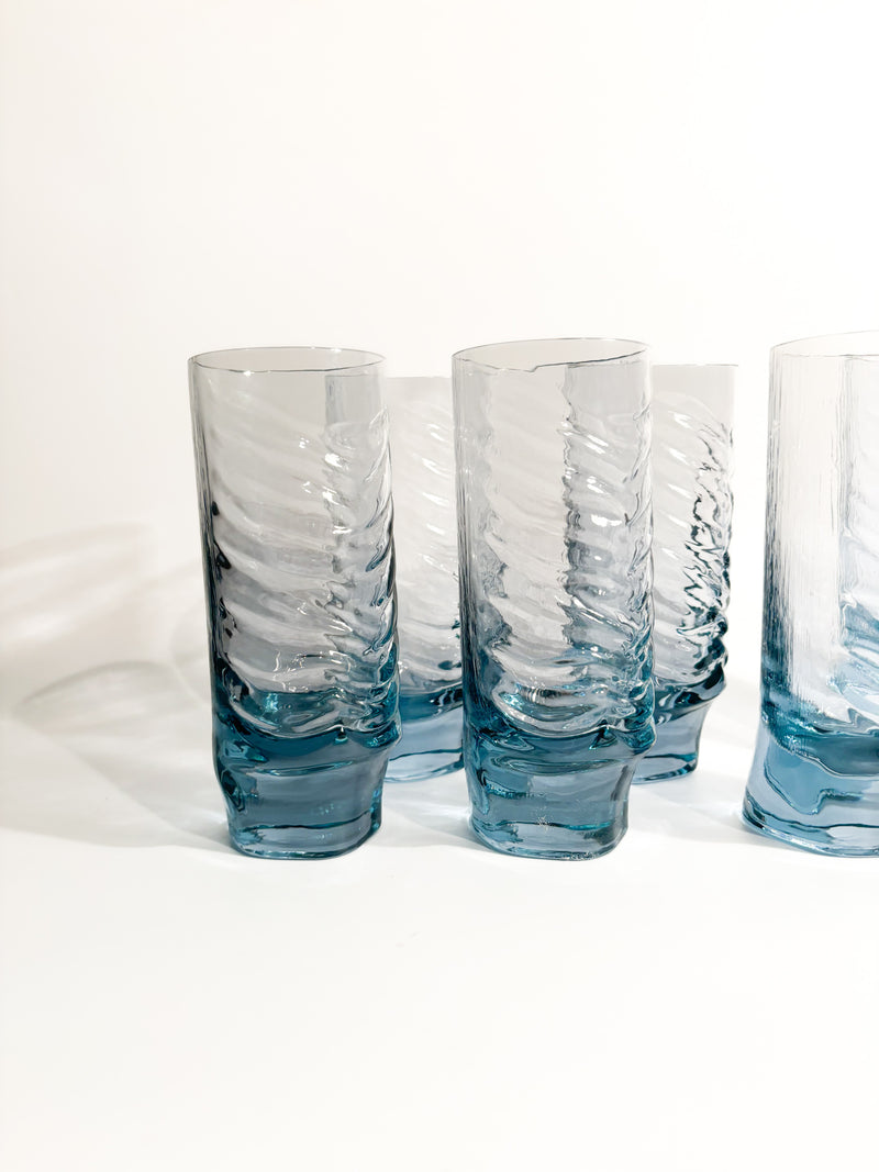 Set of Six Azteca Drink Glasses by Fabio Frontini for Arnolfo di Cambio 1970s