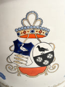 Vaso Cachepot in Ceramica Italiana Dipinto a Mano Anni 80