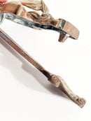 Scultura da Parete in Bronzo Dorato di Veliero Anni 50