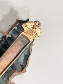 Scultura da Parete in Bronzo Dorato di Veliero Anni 50