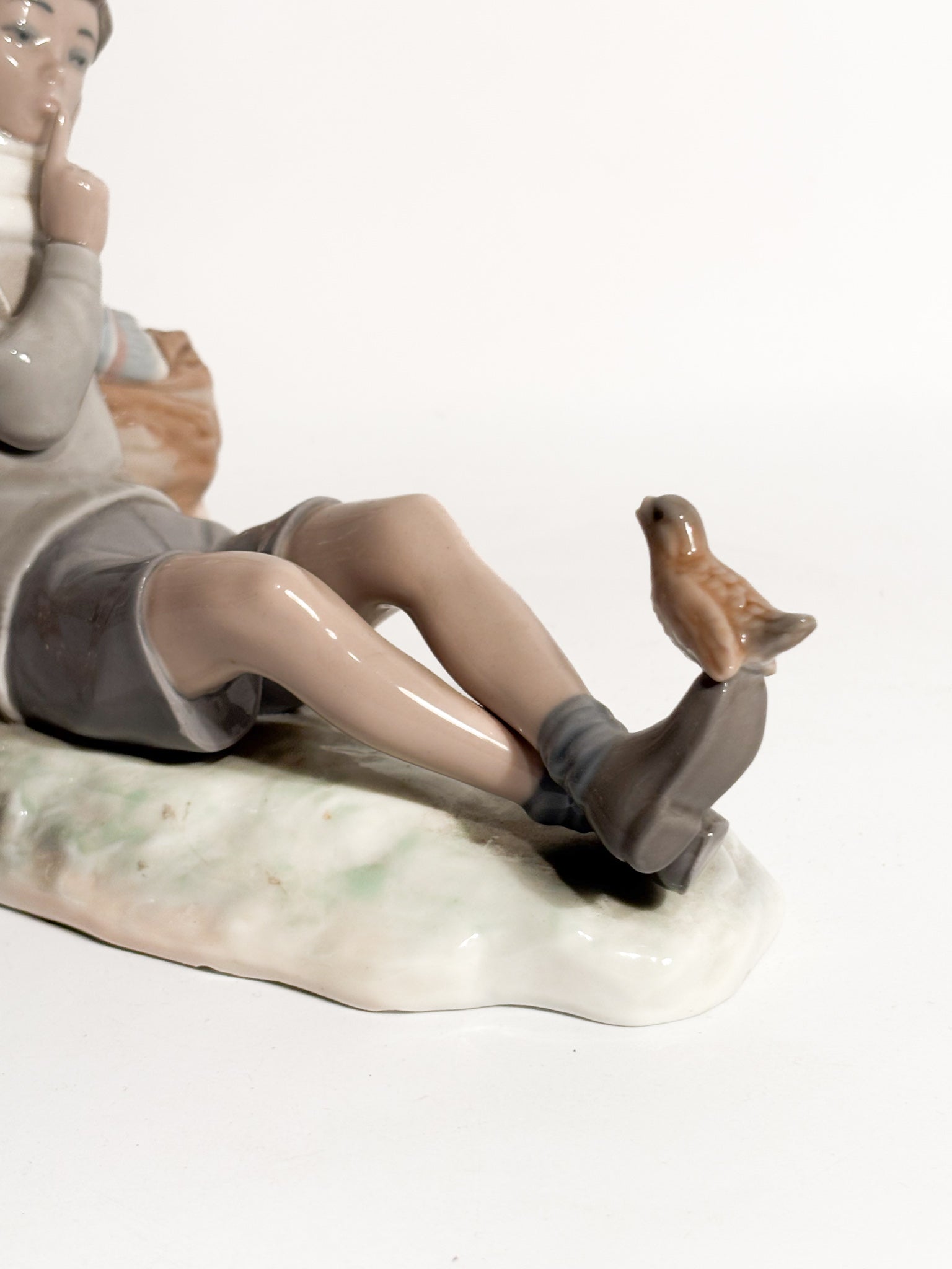 Scultura in Porcellana di Lladró di Giovane Pastorello Anni 80