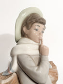 Scultura in Porcellana di Lladró di Giovane Pastorello Anni 80