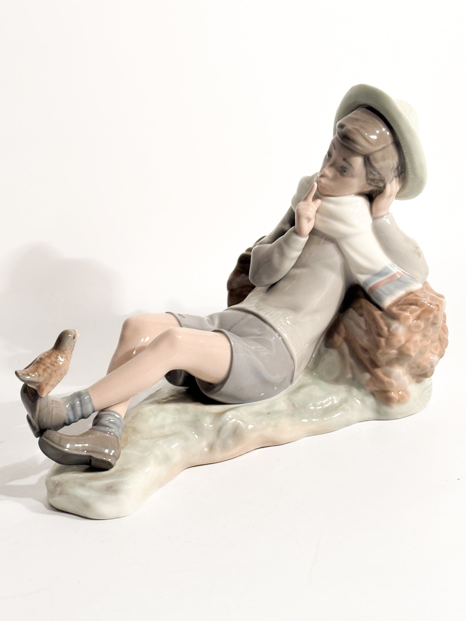 Scultura in Porcellana di Lladró di Giovane Pastorello Anni 80