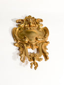 Decorazione da Parete in Bronzo Dorato con Stemma XX Secolo