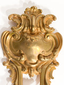 Decorazione da Parete in Bronzo Dorato con Stemma XX Secolo