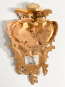 Decorazione da Parete in Bronzo Dorato con Stemma XX Secolo