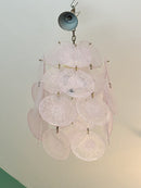 Murano Glass Chandelier Attributed to Vistosi, 1970s