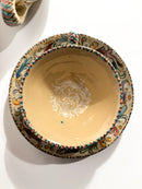 Set of 6 Ceramic Mugs by Molaroni Pesaro, Hand Painted from the 1960s