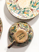 Set of 6 Ceramic Mugs by Molaroni Pesaro, Hand Painted from the 1960s