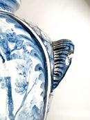 Vaso Grande in Ceramica di Savona Dipinto a Mano del 1725