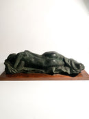 Bronze Sculpture of a Female Nude by Michele Zappino from the 1990s