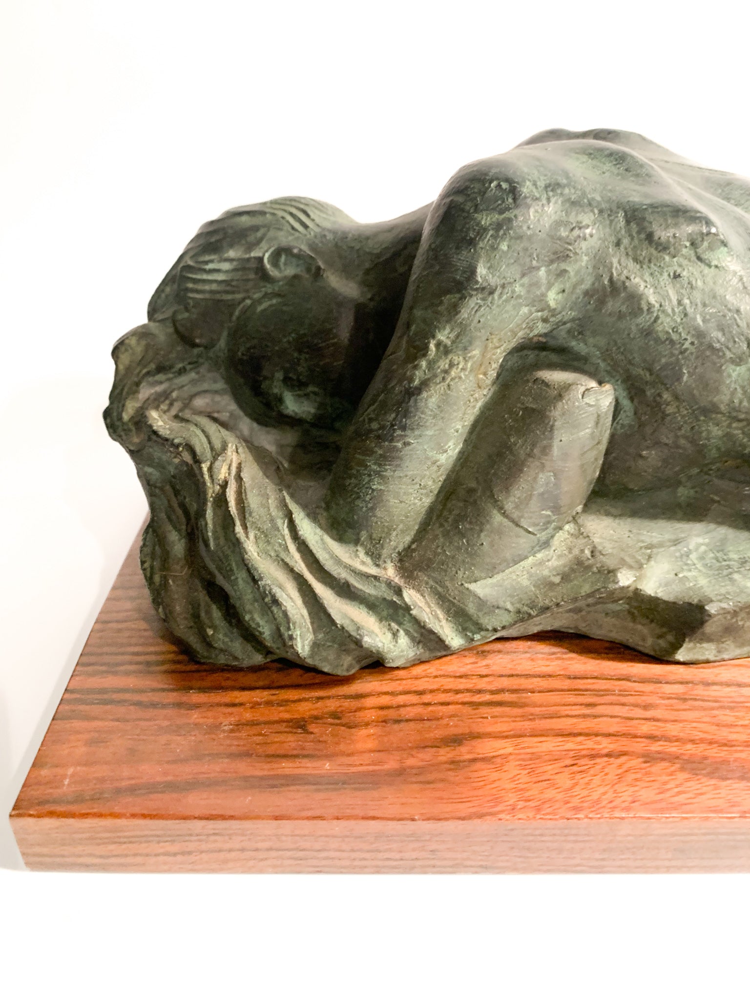 Bronze Sculpture of a Female Nude by Michele Zappino from the 1990s