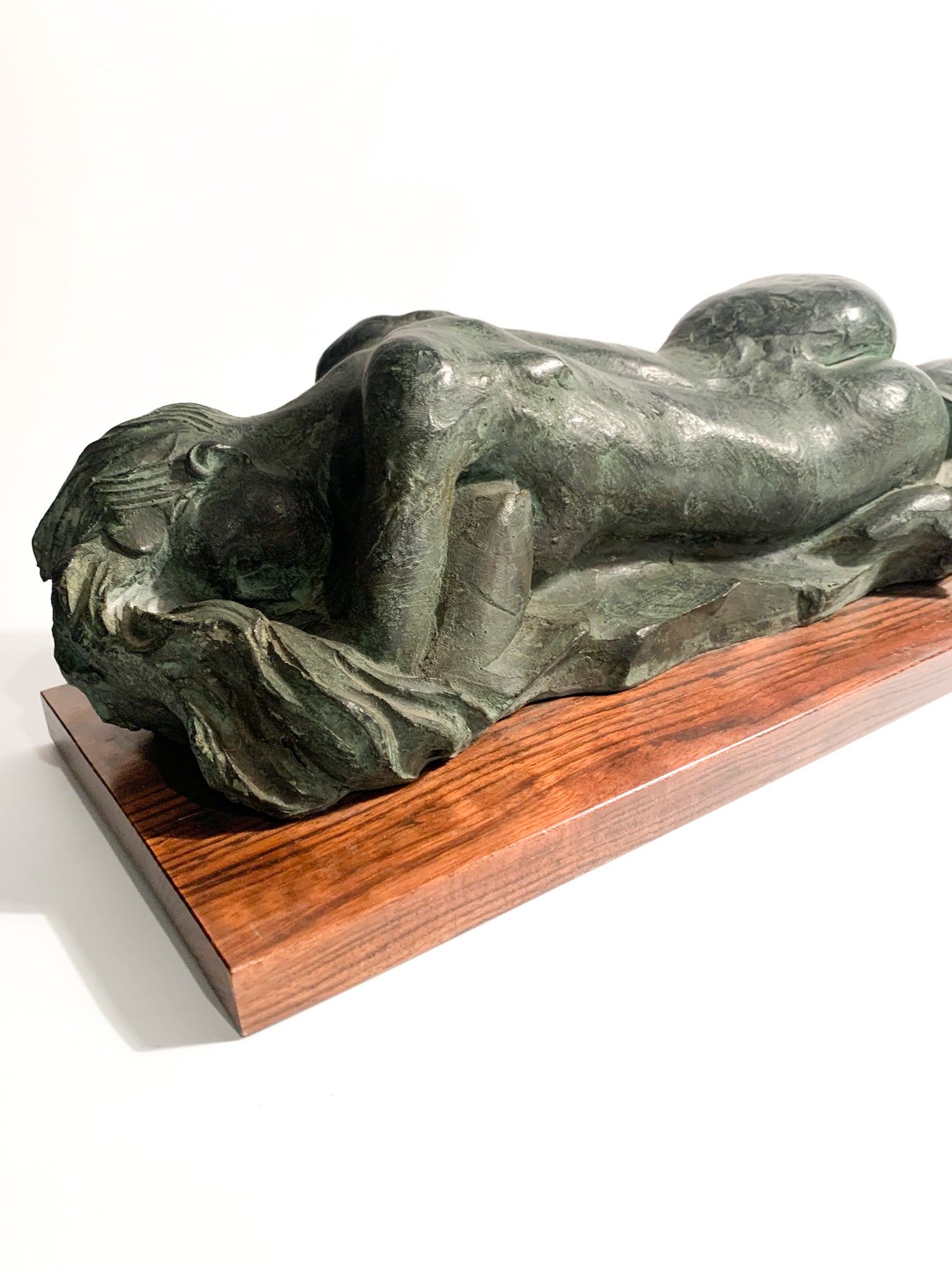 Bronze Sculpture of a Female Nude by Michele Zappino from the 1990s