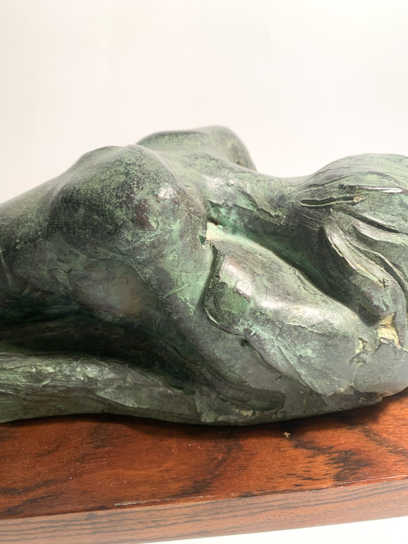 Bronze Sculpture of a Female Nude by Michele Zappino from the 1990s