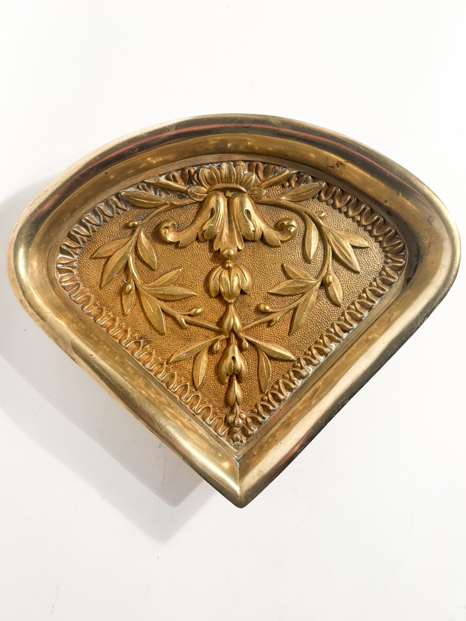 Golden Bronze Bowl Tray from the 1920s