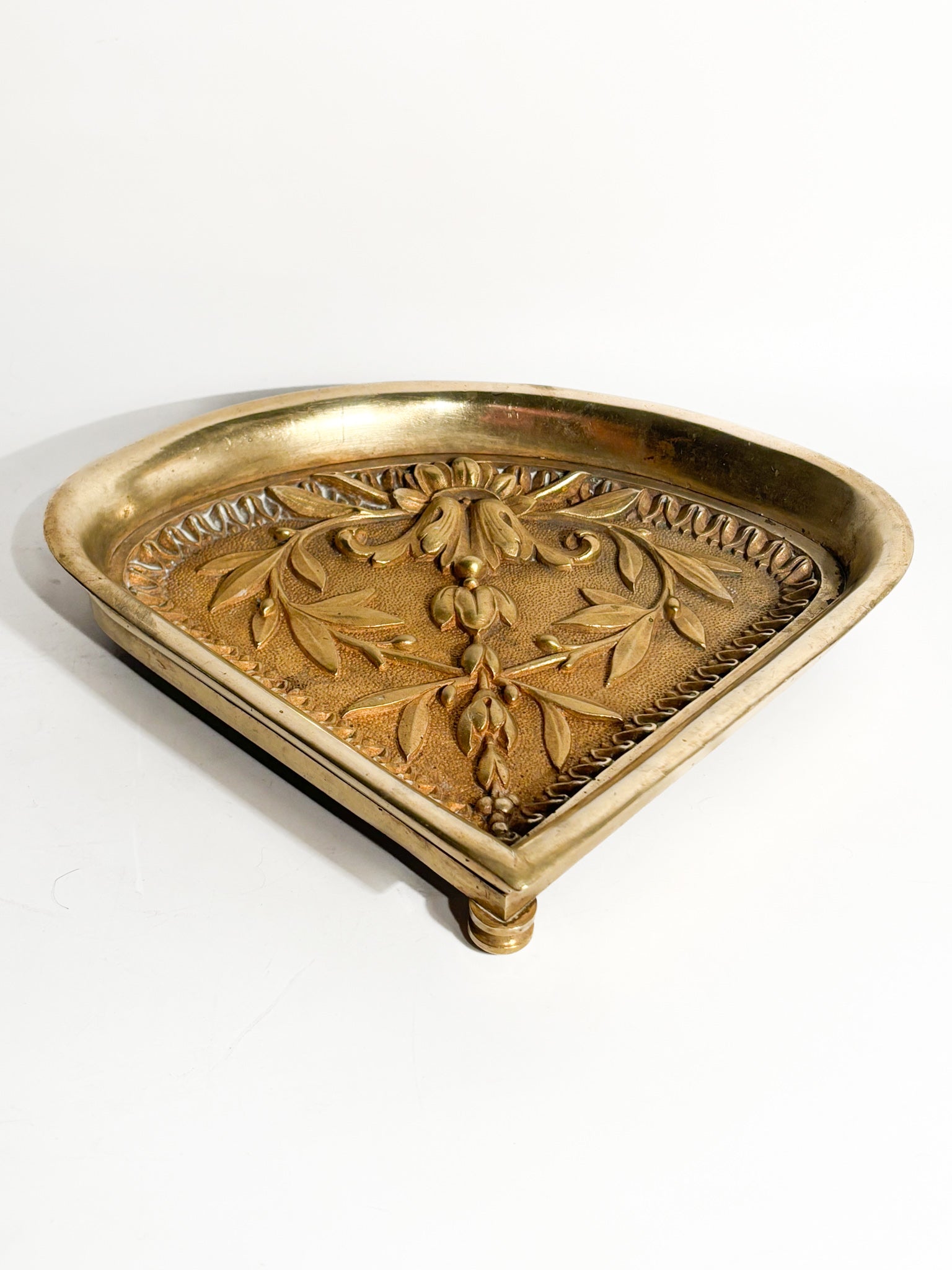 Golden Bronze Bowl Tray from the 1920s